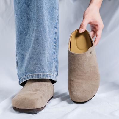 New Soft Bottom Comfortable Couple Wear Spring, Summer, Autumn and Winter Bag Head Semi-lazy Slippers 45380-45381-R