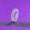 2025 European & American Style Moissanite 925 Sterling Silver Ring for Women - Exquisite Versatile Fashion