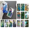 Handyhülle Für iphone 17 Pro Max Air 16 15 14 13 Pro Max 15 16 Pro 15Plus Pfauenfedern