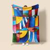 Plush Throw Blanket for Sofa or Bed  Natural  Animal Prints  Soft Thick Cozy Winter Blanket