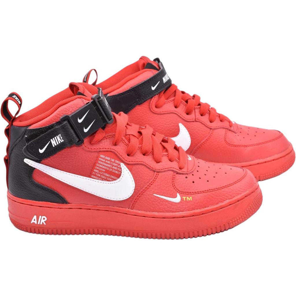 Nike Air Force 1 Mid Utility Rosso Universitario GS AV3803-600