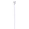 Panduit Stainless Steel Locking Nylon Cable Ties, Natural, 2.4mm Width, 102mm Length, 1000 Pieces (BT1M-M)