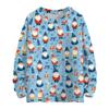 Women's Casual Long Sleeve Woolen Christmas Sweatshirt Fall  Vacation Long Sleeve Pullover