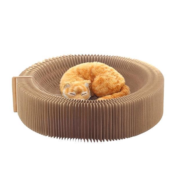 collapsible cat scratcher