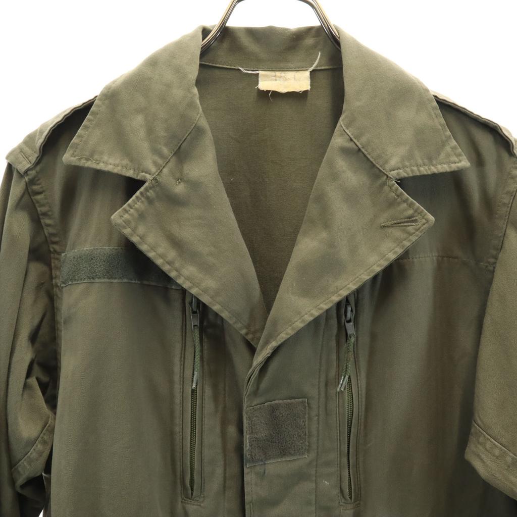 FRENCH ARMY 80s vintage F-2 Field jacket 38 khaki military Men's Used