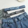 New Adjustable Stretch Elastic Waist Band Invisible Belt Buckle-Free Belts for Women Men Jean Pants Dress No Buckle Easy To Wear