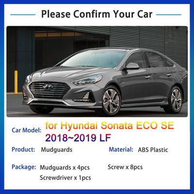 Błotniki dla Hyundai Sonata 2018 ~ LF Anti-splash Upguards Flap błotniki błotnik przednie tylne koło samochodu Stying 4 sztuk