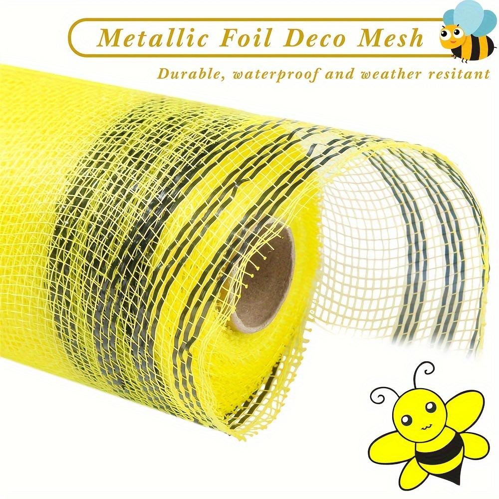2 ks Deco Mesh Věncové potřeby Síťovina na věnec Poly Mesh Stuha Metalický okraj Pruh Smaragdové girlandy Mašle Balení a zdobení