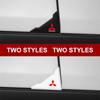 2 Stück Autotür Eckenschutz Aufkleber Auto Styling Für Mitsubishi ASX I200 Outlander Pajero Eclipse Lancer