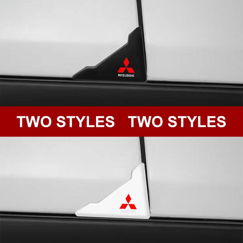 2 Stück Autotür Eckenschutz Aufkleber Auto Styling Für Mitsubishi ASX I200 Outlander Pajero Eclipse Lancer
