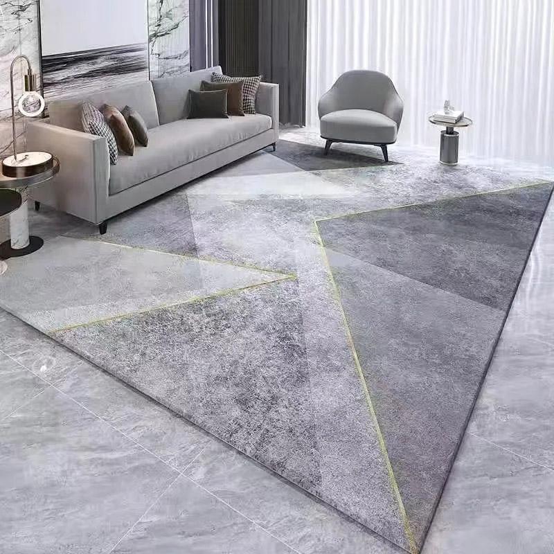 Wohnzimmer Leichter Luxusteppich Advanced Home Modern Minimalistischer nordischer Stil Sofa Couchtischmatte Nachttisch Schlafzimmerteppich Großflächiger Teppich