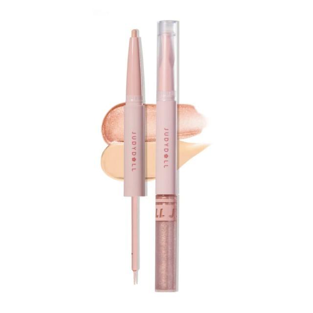 

Judydoll - Подвійний підводка для очей - 2 кольори #D01 Champagne Glow