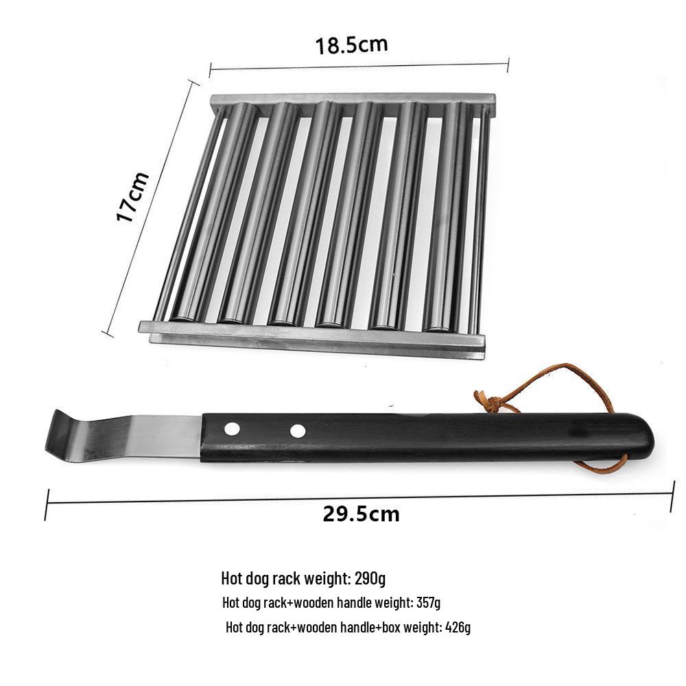 Stainless Steel Disassembled Sausage Roller Grill Rack