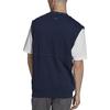 Adidas Vests Men's Blue V neck Moderate Other HG8092