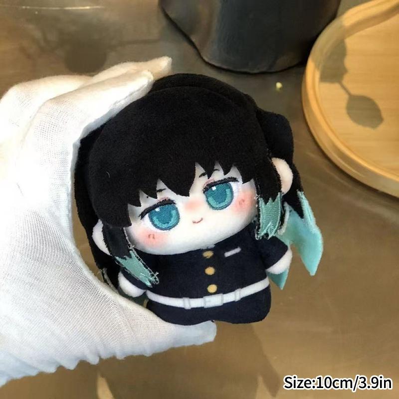 Anime Figure Demon Slayer Doll Toys Tanjiro Shinobu Kocho Ornament Cute Anime Figure Keychain Decor Birthday Toys Gifts Doll Toy