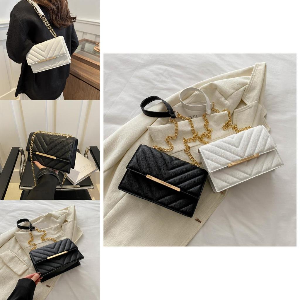 2024 Spring New Small Shoulder Bag Casual Commuter Crossbody Bag Fashion Simple Square Bag