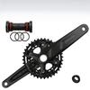 Lishi M4100 2x10/11 Speed Crankset with Threaded Bottom Bracket