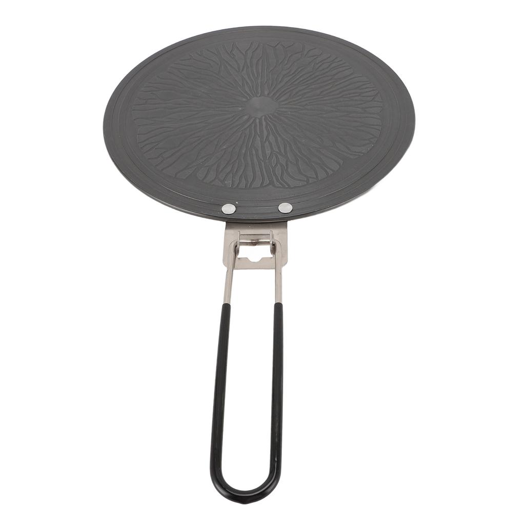 Hitzeverteiler für Gasherd Gleichmäßige Wärmeverteilung Rutschfest Hitzeverteiler Simmerplatte mit Griff