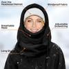 1ks Balaklava Větruodolná Zimní Obličejová Maska Teplá Fleecová Lyžařská Maska pro Muže a Ženy Chladné Počasí Motocykl Kolo Cyklistika Nákrčník