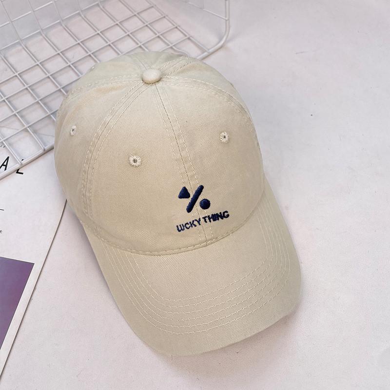 Geometric Letter Embroidered Baseball Cap With Sun Protection For Casual Wear