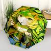 1pc Outdoor Umbrella with Anime Character Print - Automatic Opening/Closing, Portable 3-Fold Design, 8-Rib Iron Frame - Perfect Gift for Fans, Tr