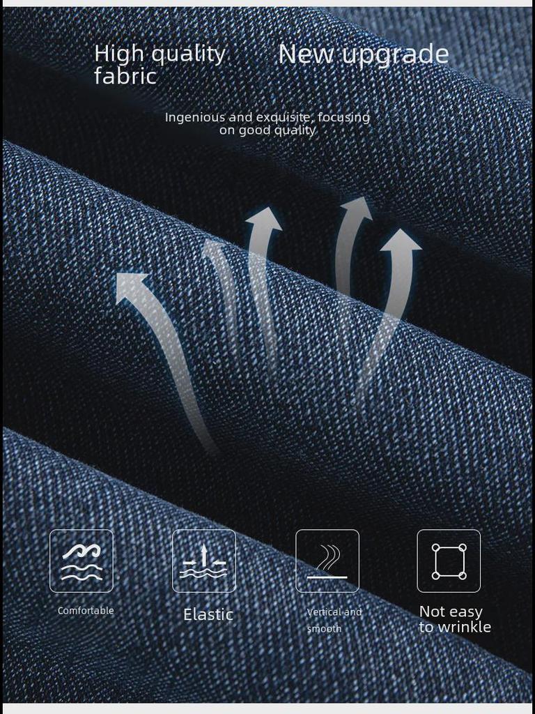 Men's Premium Chinese Style Slim-Fit Luxury Jeans