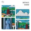 Non-Toxic 594Pcs China Hangzhou City Postcard Building Blocks Hanging Brick Toy Ornament Small Particle Assembly Toys For Children 49240