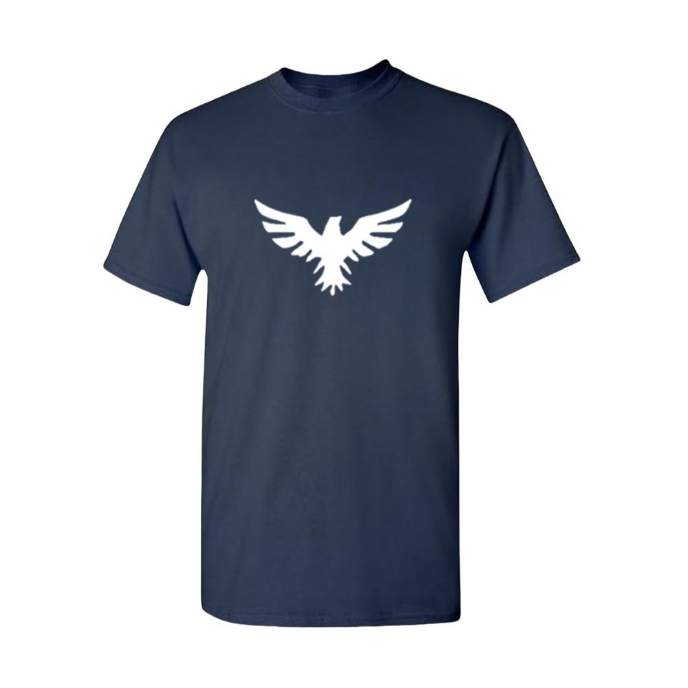 Lightweight Polyester T-shirt Men Summer Eagle Head Graphic Outdoor Leisure Oversized Breathable Comfortable Quick Dry Running T-shirt Top
