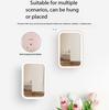 LED Touch Screen Makeup Mirror Folding Mirror Lighted Makeup Mirror 3 Colors Light Modes USB Rechargeable Cosmetic Mirror Tools