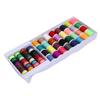 60pcs Multi Color Sewing Thread Kit Polyester Thread Mini Bobbins  For Hand & Machine Sewing