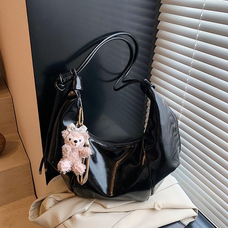 Fashion Pleated Small Bag Women's New Summer Popular Versatile Single Shoulder Underarm Bag Crossbody Dumpling Bag