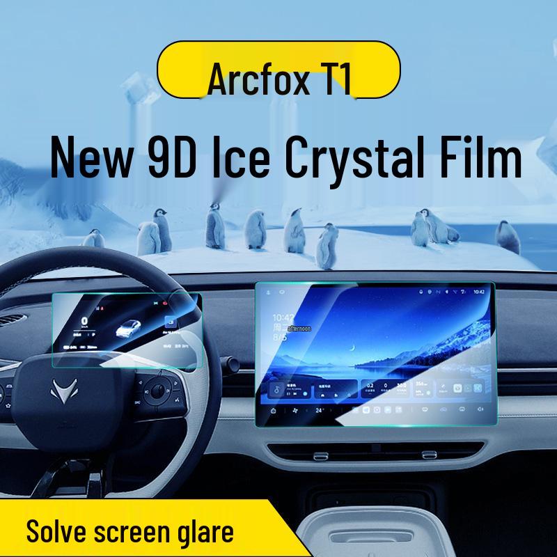Jihu T1 Screen Protector: Compatible with 25 Models, Tempered Film for Car Display.