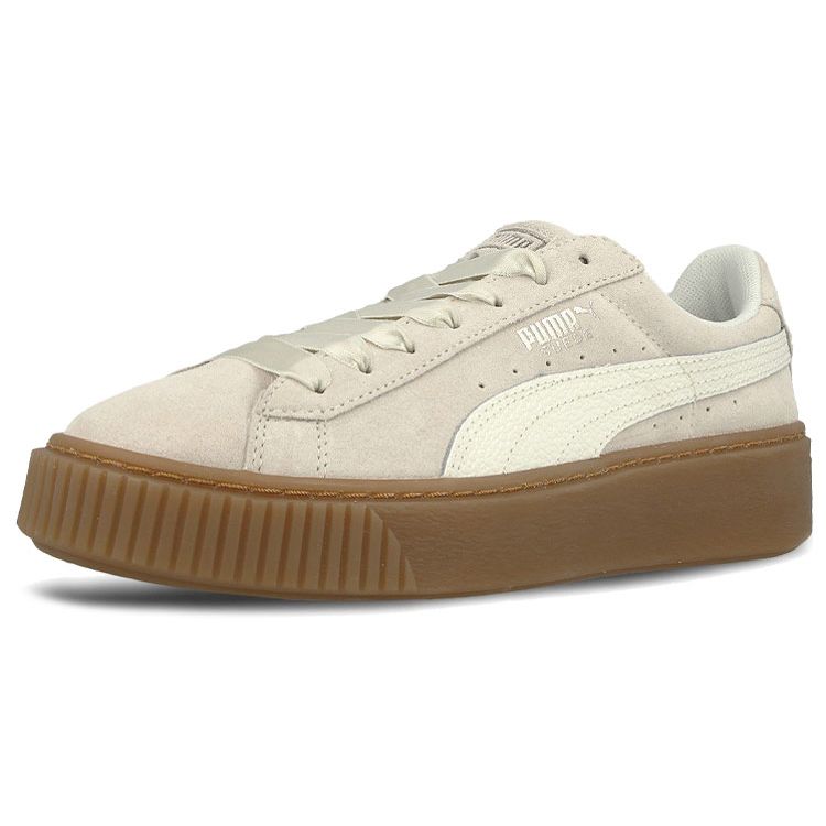 Puma Suede Platform Bubble Low-Top Sneakers Women sneakers Beige 366439-02