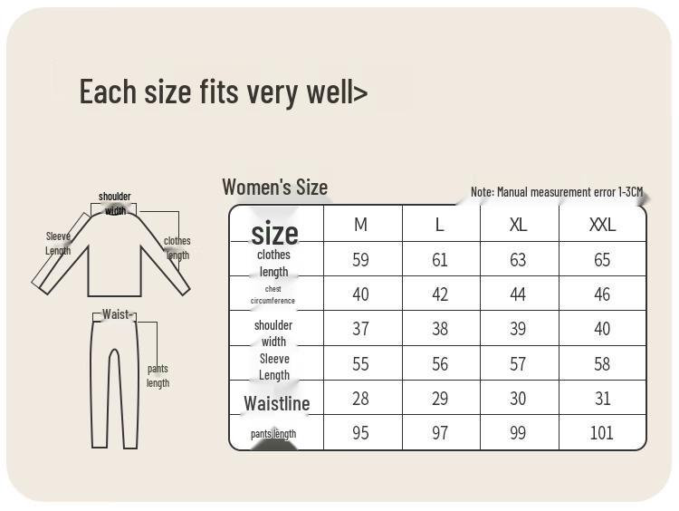 Ersan Women's 7A Antibacterial De Velvet Thermal Underwear Set