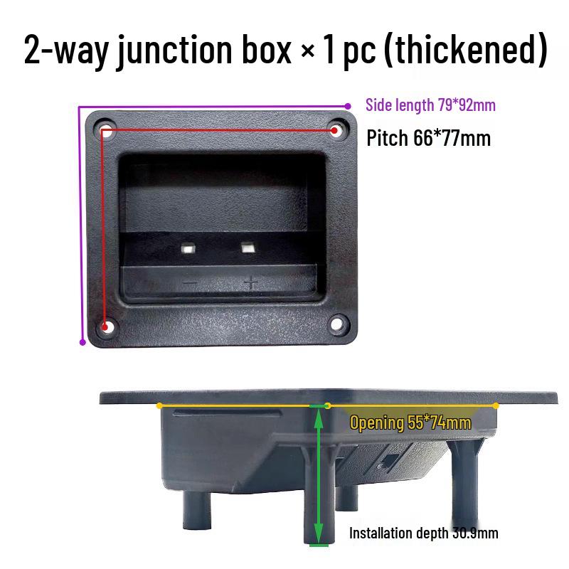 Gold-Plated M4*33 Crystal Audio Amplifier Speaker Terminal 4mm Banana Plug Socket