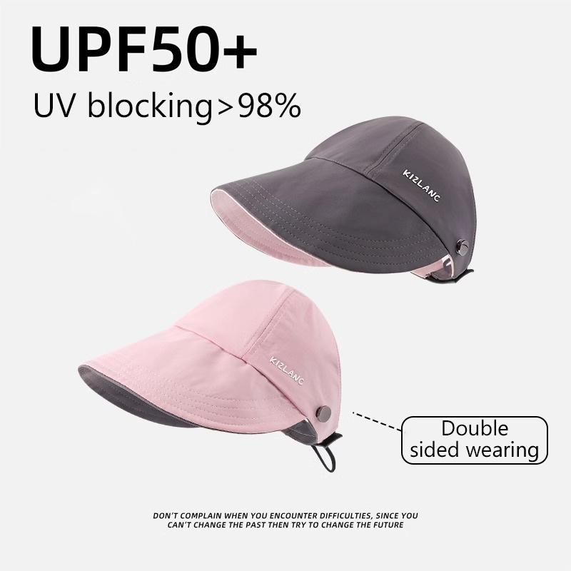 

Складная летняя широкополая шляпа от солнца для женщин, регулируемые пляжные шляпы-ведра для отдыха на открытом воздухе, козырьки для защиты от ультрафиолета, рыболовные шапки с хвостиком серый