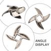 Heavy Duty Stainless Steel Cutter Blade Compatible with Size 12 Meat Grinders