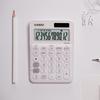 Casio Colorful Calculator White 12-Digit Mini Just Type MW-C20C-WE-N