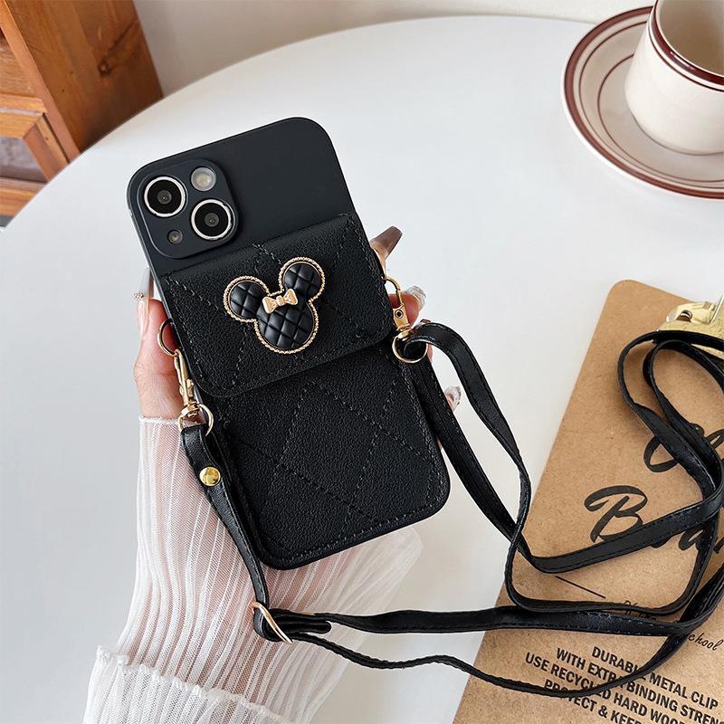 

Crossbody Wallet 14Plus Mobile Phone Case Is Suitable For Apple Iphone13 All-Inclusive Anti-Drop 12 Card Pack 11 Simple Xr. iPhone 7/8/SE 2020