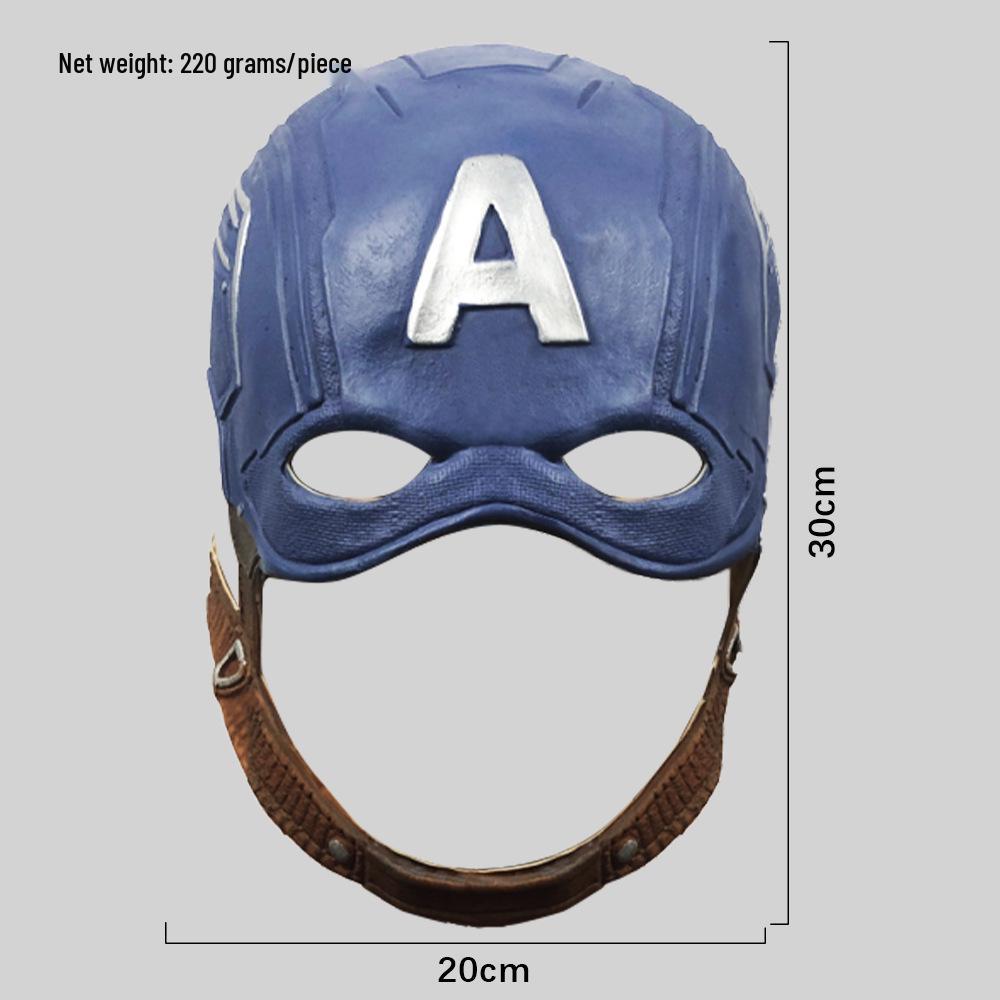 

Captain America Avengers Mask for Halloween Masquerade and Pranks
