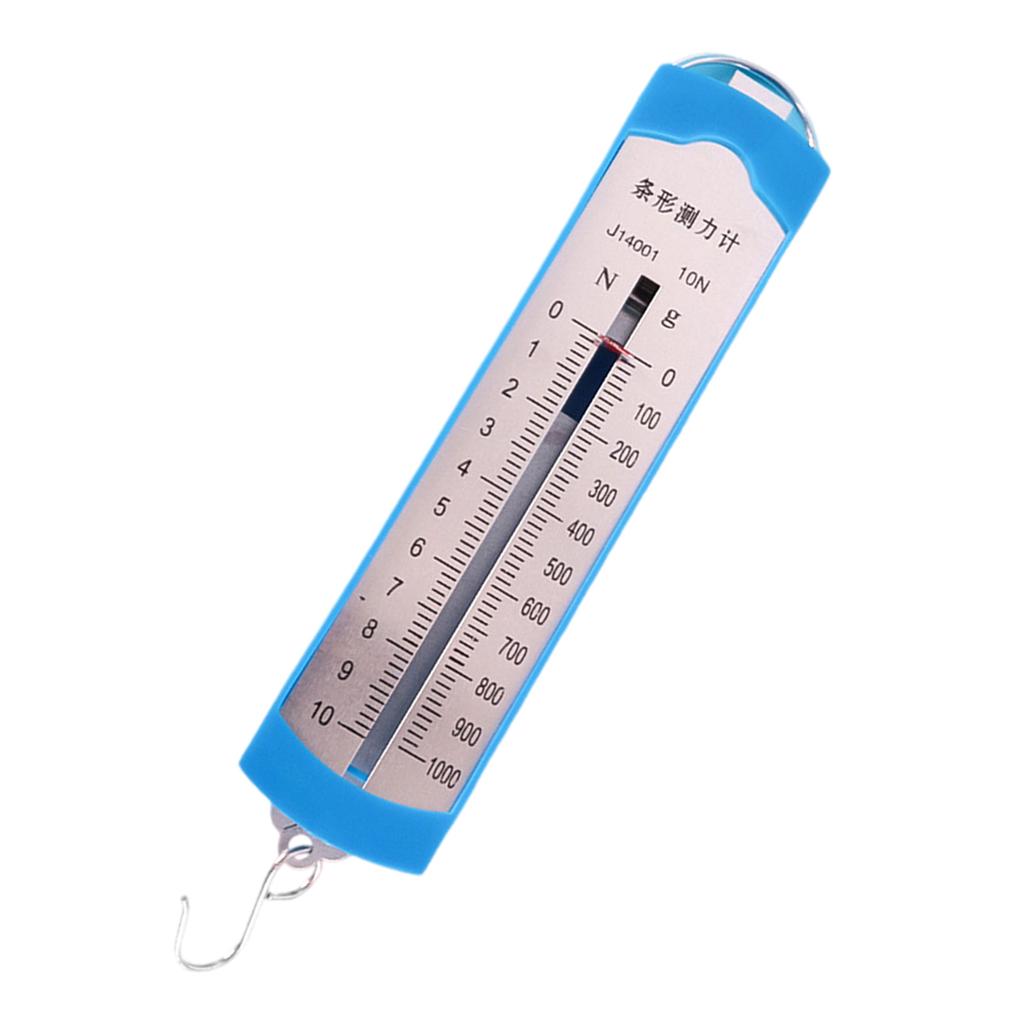 1N 2.5N 5N 10N Spring Dynamometer with Clear Scale Newton Force Spring Scale Kids Toys Physics Experiment Equipment