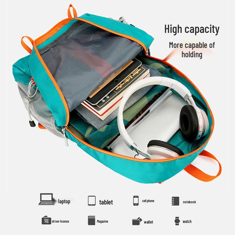 40,000-Mile Lightweight Foldable Outdoor Backpack