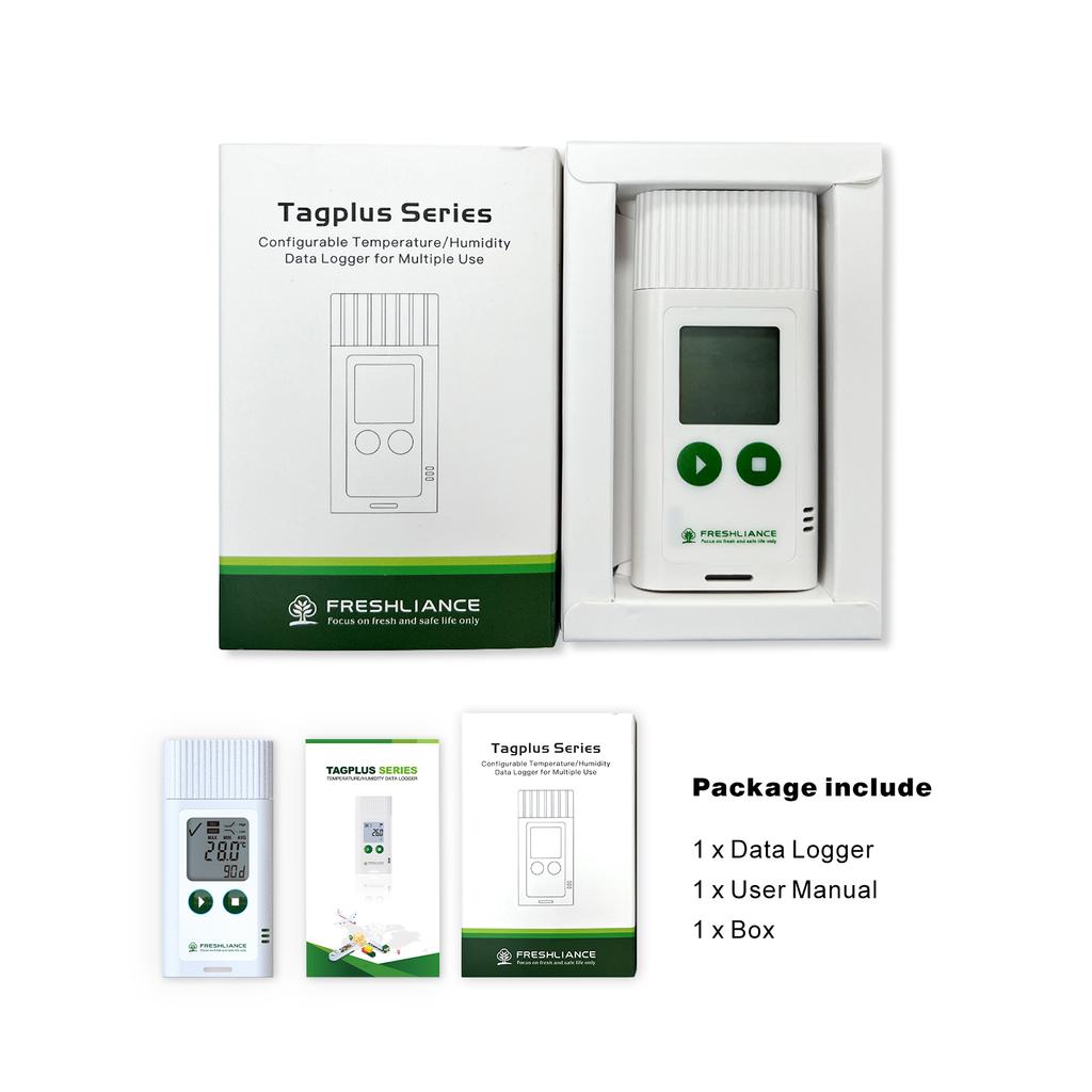 USB Temperaturmätare Frukt Kylförvaring Coldchain Transport Temperaturlogger Stor