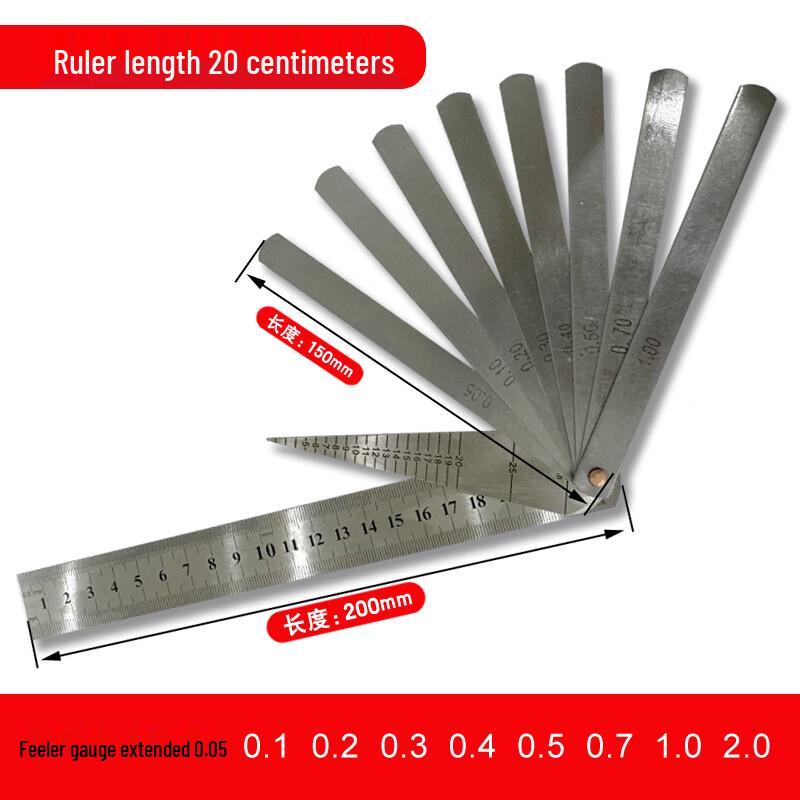 Railway Track Gap Feeler Gauge Standard