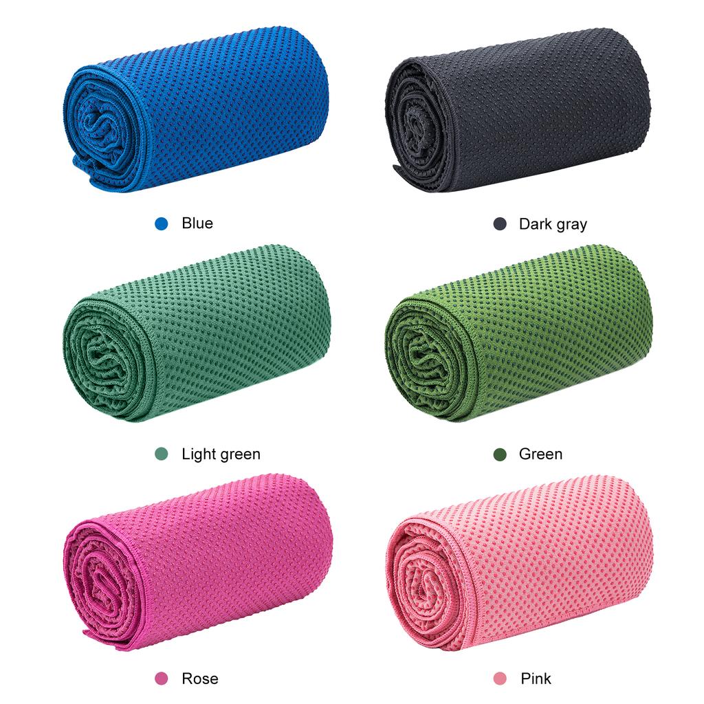 Microfiber   Towel Skin-friendly Sweat-absorbent Anti-skid Machine Washable   Classes Towel with Carry Bag