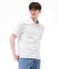 CHASECULT Men'S Open Collar Short Sleeve T-Shirt - White