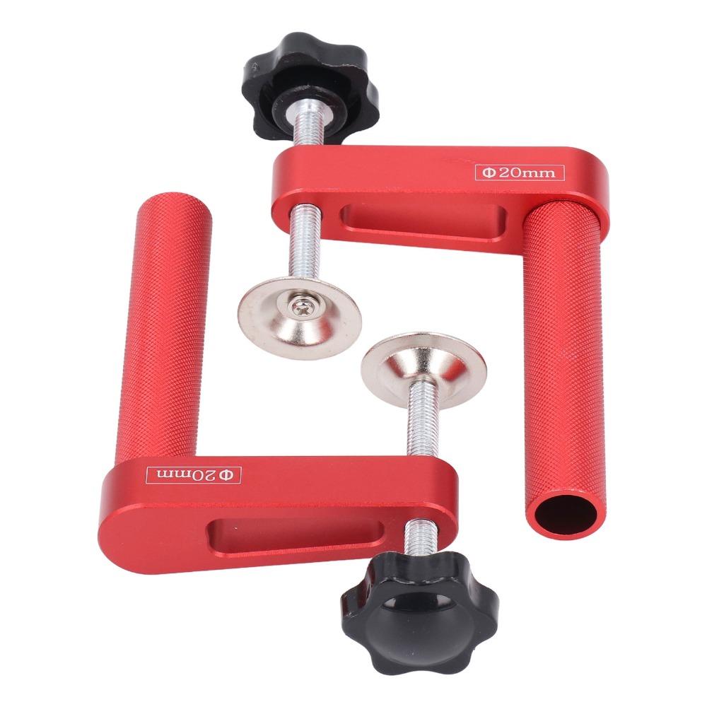 2pcs Aluminium Alloy Bench Dog Clamp 20mm Diameter Bench Dogs Hole Hole Clamp  For Woodworking