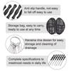 10PCS/Set Carburetor Screwdrivers Adjustment Multi-head Tune-up Bolt Key Car Repair Maintenance Tool Set with Brush