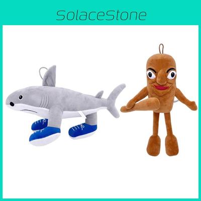 Tung Tungtung Sahur Tralalero Tralala Stuffed Toy Parody Short Plush Game Doll