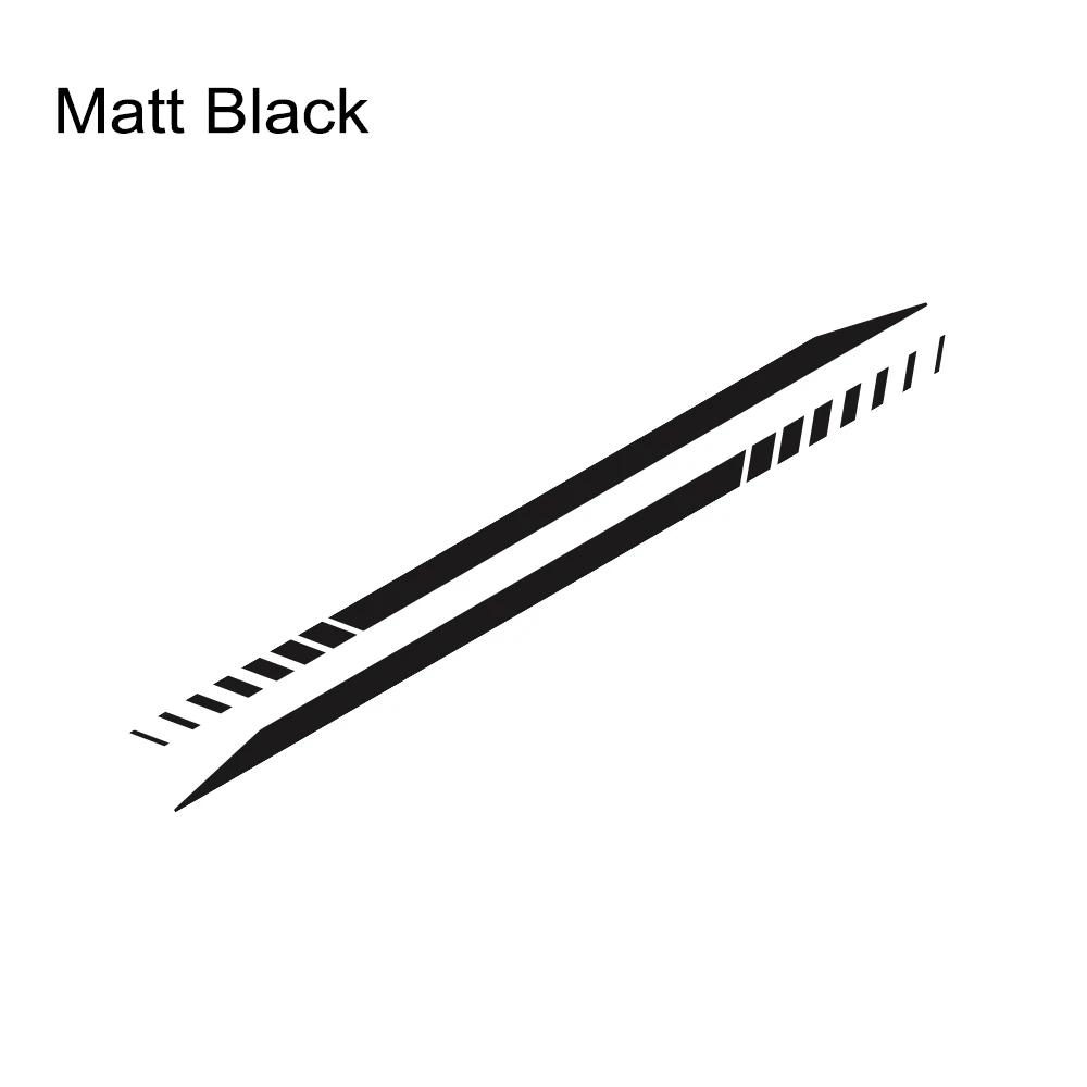 Car Vinyl Decals Side Skirt Graphics Racing Stripes Sticker Waterproof Hatchback Decor Accessories For Toyota Corolla GR Four